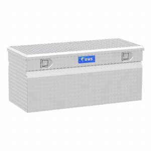 Bright Aluminum 48" Cargo Carrier Utility Chest Box