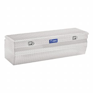 Bright Aluminum 55" Wedge Utility Chest Box