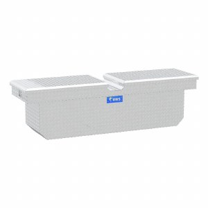 Bright Aluminum 72" Deep Gull Wing Crossover Truck Tool Box