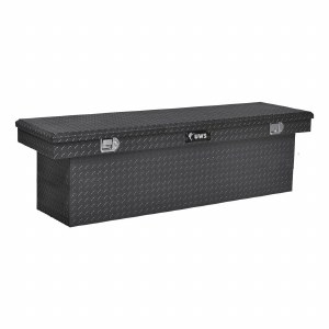 Gloss Black Aluminum 69" Deep Crossover Truck Tool Box