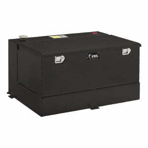 UWS 85 Gallon Combo L-Shape and Chest - Black Finish