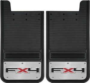 Rear Mud Flaps FX4 Logo 12"x23"