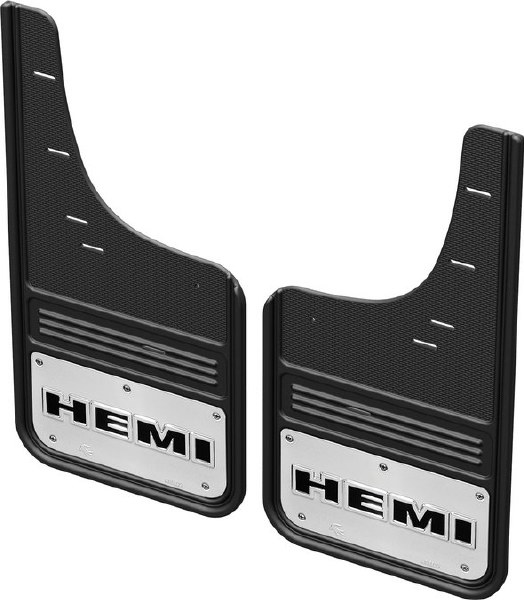 Rear Ram Mud Flaps with Hemi Logo Hitch Warehouse