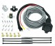 Pre-Wired Brake Mate Kit Adapter, 7-Way Fat Pin Connector w/Brake Control Wiring Install Kit 118607 Tow Ready