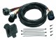 5th Wheel Adapter Harness 7-Way Flat Pin U.S. Car Connector Assembly 7ft. GMC, Ford, Dodge, Toyota