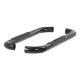 Black 3" Round Side Bars - Ford F-250/F-350 Super Duty Regular Cab