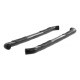 Black 3" Round Side Bars - Ford F-150 and Lincoln Mark LT