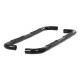 Black 3" Round Side Bars - Chevrolet/GMC