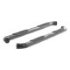 Black 3" Round Side Bars - GMC Canyon and Chevrolet Colorado