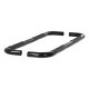 Black 3" Round Side Bars - Dodge Ram 1500/2500/3500