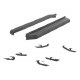 70" Stainless Steel Aerotread running boards with bracket kit - Jeep Cherokee