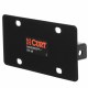 Curt Hitch-Mounted License Plate Holder