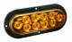 LED Waterproof Trailer Light Amber 40-767758 Bargman