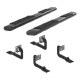 6" Ford F-150 Super Crew Cab Oval Side Bars With Brackets