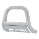 Stainless Steel Big Horn 4" Bull Bar - Ford F-250/F-350/F-450/F-550