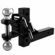 Adjustable Multipurpose Ball Mount - 7.5K-10K lbs, 6 1/2" drop