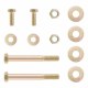 Curt Channel Style Lunette Ring Hardware Kit