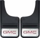 Front Mud Flaps GMC Logo Red  12"x23"