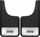 Front Mud Flaps Jeep Logo Black 12"x23"