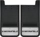 Rear Mud Flaps GMC Denali Logo Black 12"x23"