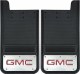 Rear Mud Flaps GMC Logo Red  12"x23"