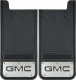 Rear Mud Flaps GMC Logo Black  12"x26"