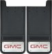 Rear Mud Flaps GMC Logo Red12"x26"