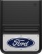 Rear Mud Flaps Ford Logo Blue 14"18"