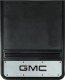 Rear Mud Flaps Dually GMC Logo Black 19"x24"