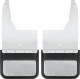 Front Mud Flaps 5/8" Offset, Non-Bevel, Blank for 04-14 Ford F-150 12"x11"