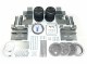 Rear Air Suspension Kit w/5000lbs capacity/ Jounce Bumper/ Stainless Steel Ram 3500