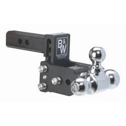 Black Tow &amp; Stow Triple Ball, 3" Drop