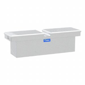 Bright Aluminum 69" Deep Gull Wing Crossover Truck Tool Box