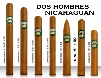 Dos Hombre Nic 6 x 50 S