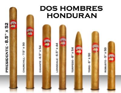 Dos Hombre Hon 8 1/2 X 52 S