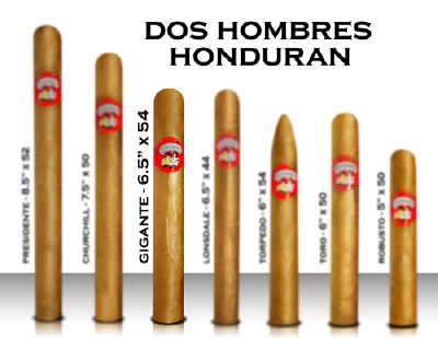 Dos Hombre Hon 6 1/2 x 54 S