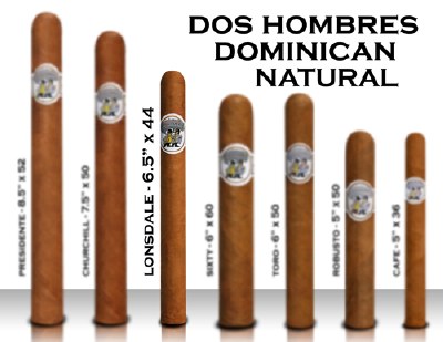 Dos Hombre Dom 6 1/2 x 44 S