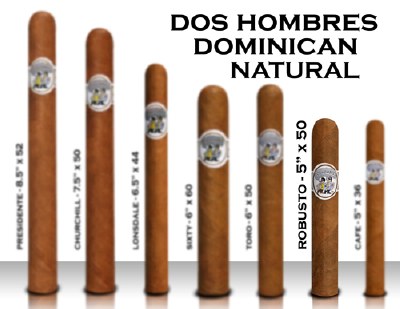 Dos Hombre Dom 5 x 50 S