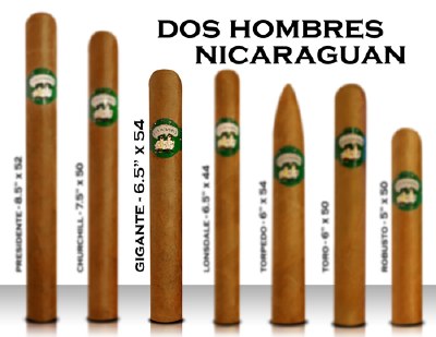 Dos Hombre Nic 6 1/2 x 54 S