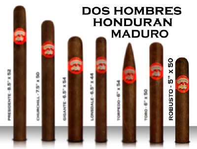 Dos Hombre Hon 5 x 50 M S