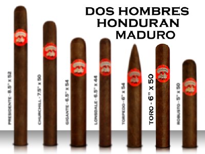 Dos Hombre Hon 6 x 50 M S