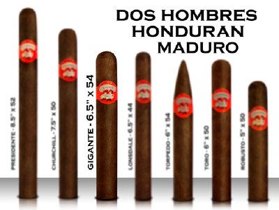 Dos Hombre Hon 6 1/2 x 54 M S