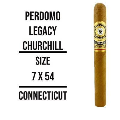Perdomo Legacy Churchill CT S