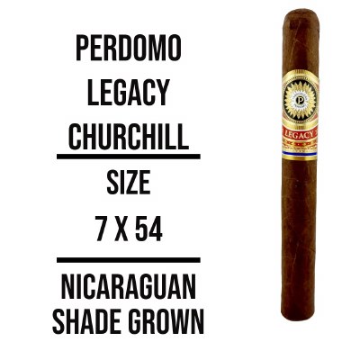 Perdomo Legacy Churchill SG S