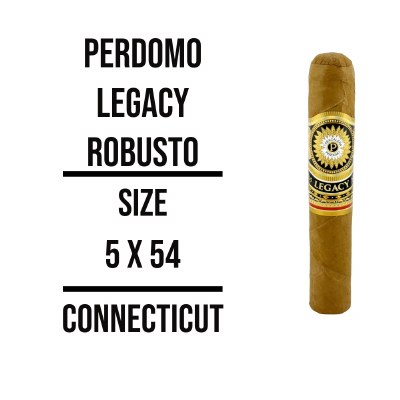 Perdomo Legacy Robusto CT S