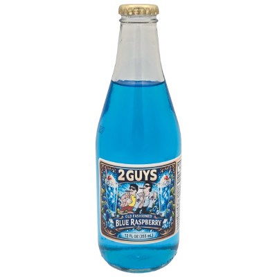 2 Guys Blue Raspberry Soda