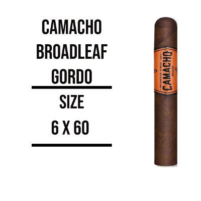 Camacho Broadleaf Gordo S