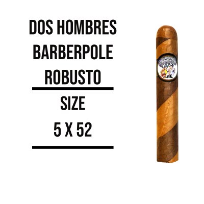 Dos Hombre Barb Pole 5 x 52 S
