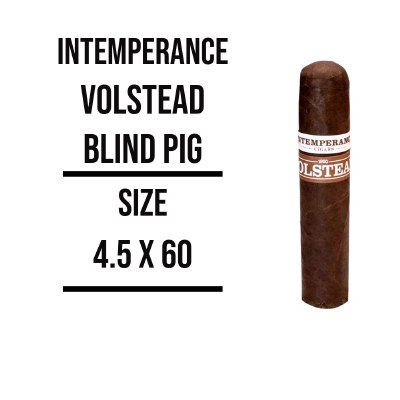 Intemperance Vo Blind Pig S