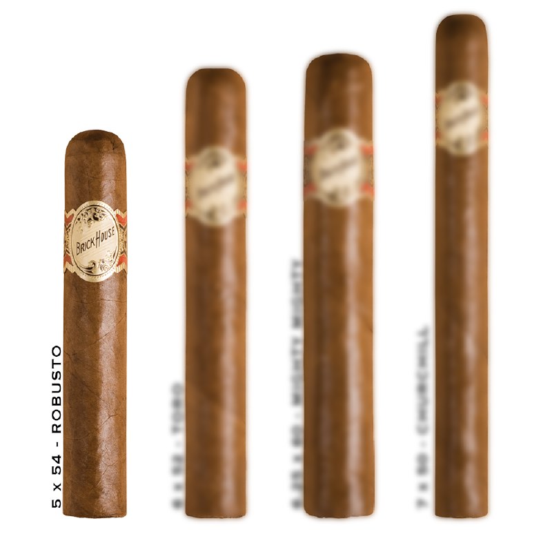 Brick House Robusto S Buy Premium Cigars Online From 2 Guys Cigars   Large BrickhouseRobustoS 